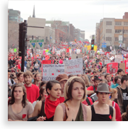 “Desculpe o incômodo, nós só queremos mudar o mundo”: a maior greve estudantil da história do Canadá